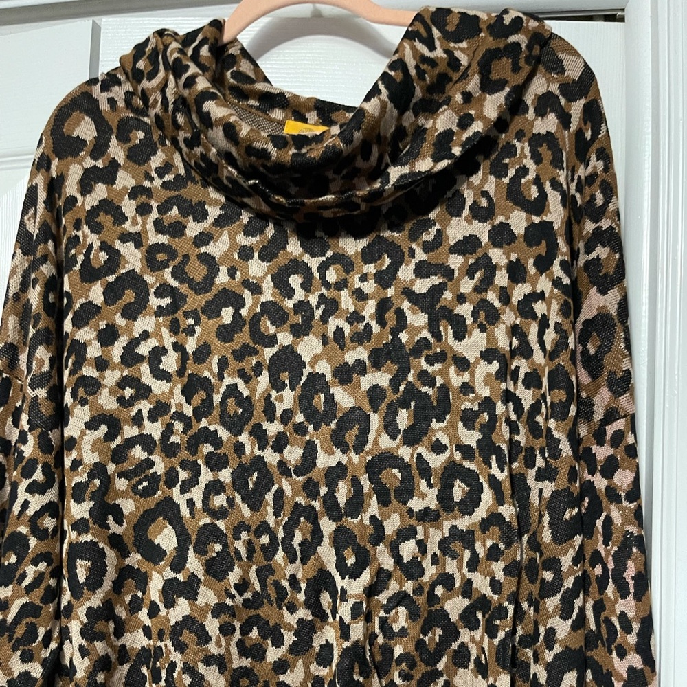 Ruby Rd cowl neck sweater.  Size 3x